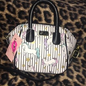 Betsey Johnson Unicorn crossbody purse